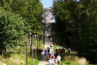 Himmelsleiter und Jübergturm auf der Landesagrtenschau 2010 in Hemer. <p> 